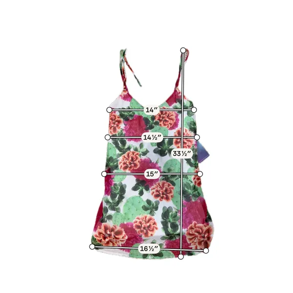Show Me Your Mumu Criss Cross Applesauce Dress NWT Small Cactus Floral - Image 5