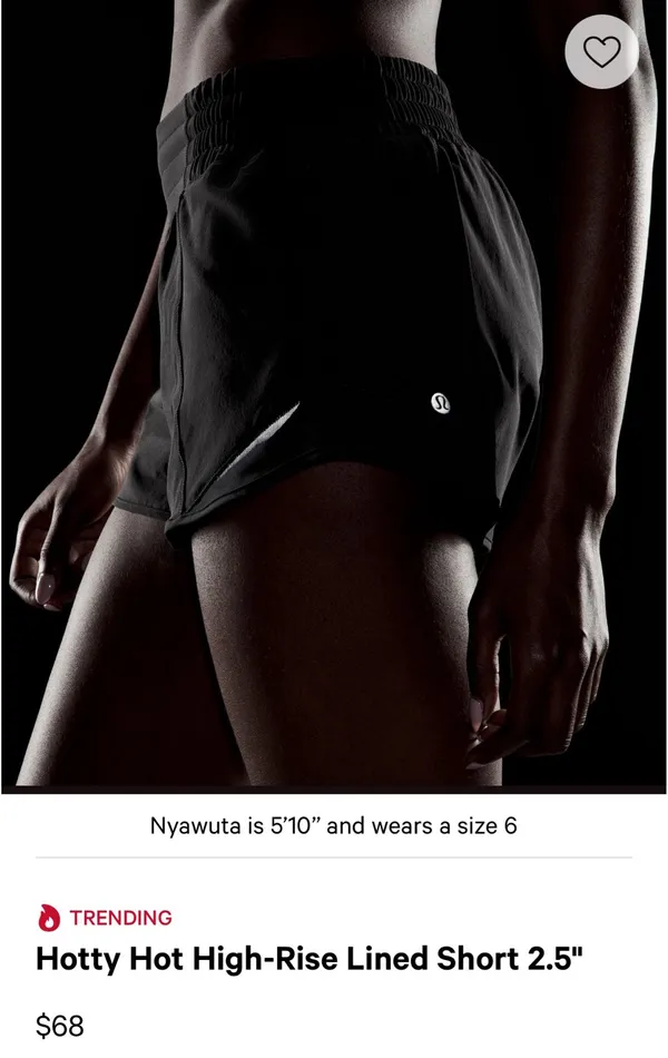 Lululemon Hotty Hot High-Rise Shorts 2.5" - Image 10