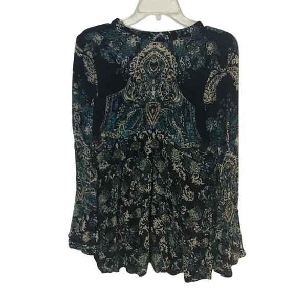 FREE People the lady luck printed tunic dress size Small - Image 9