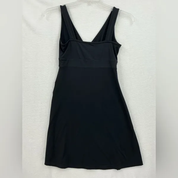 Patagonia Black V-Neck Mini DressA551 - Image 4