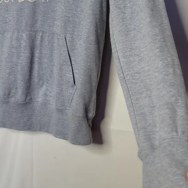 Nike blue hooded hoodie pullover sweatshirt sz Large - Image 4