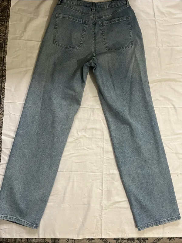 wild fable Women's Light Blue Straight Jeans - Image 6