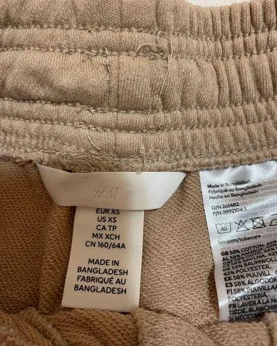 H&M Tan Lounge Shorts - Image 3