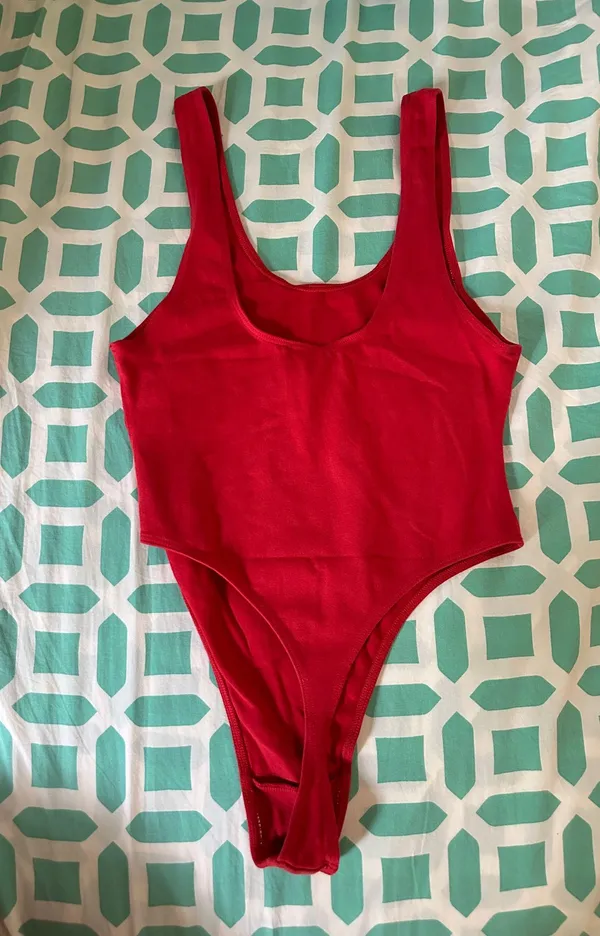 wisconsin bodysuit Red Size M - Image 4