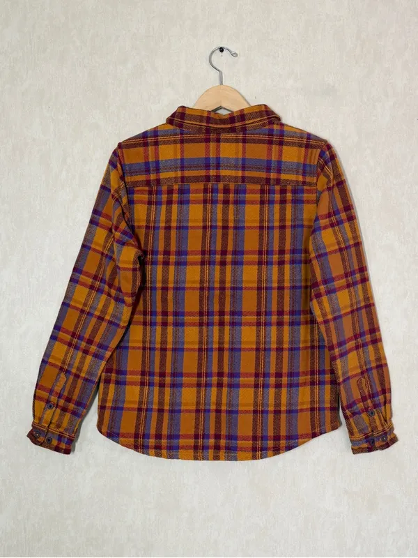 Cotopxi Women’s Mero Organic Cotton Flannel Shirt Longsleeve in Plaid M - Image 6