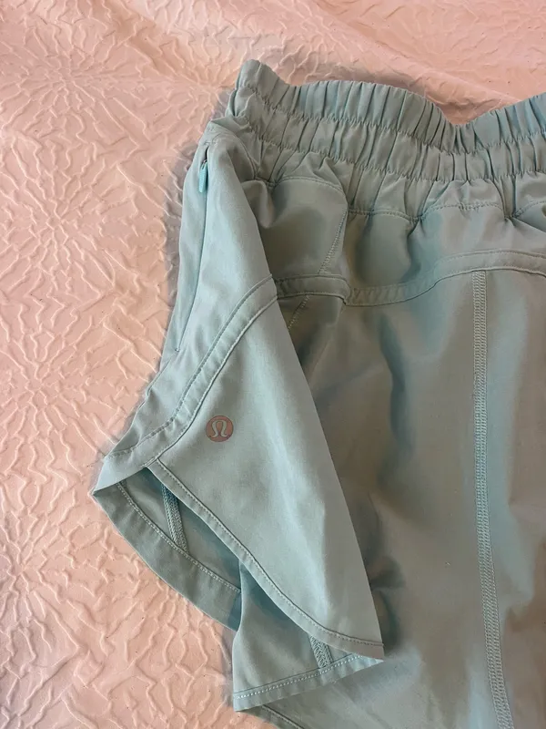 Lululemon blue track that shirts 3” - Image 3