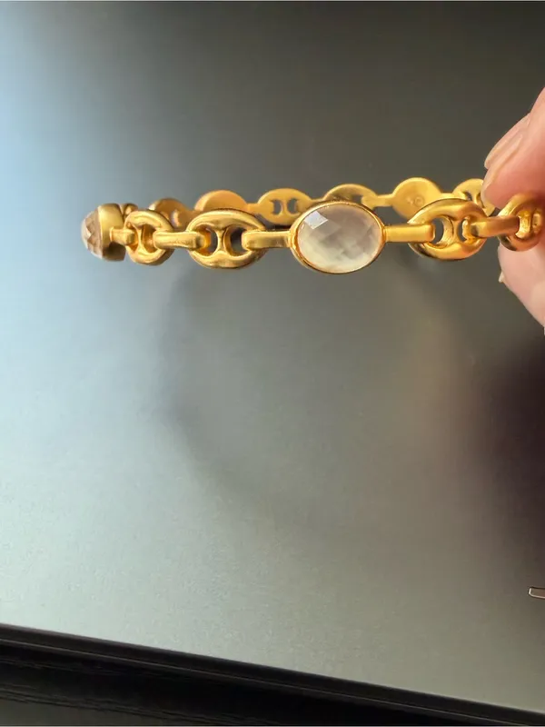 NWOT Julie Vos Gold Bracelet - Image 4