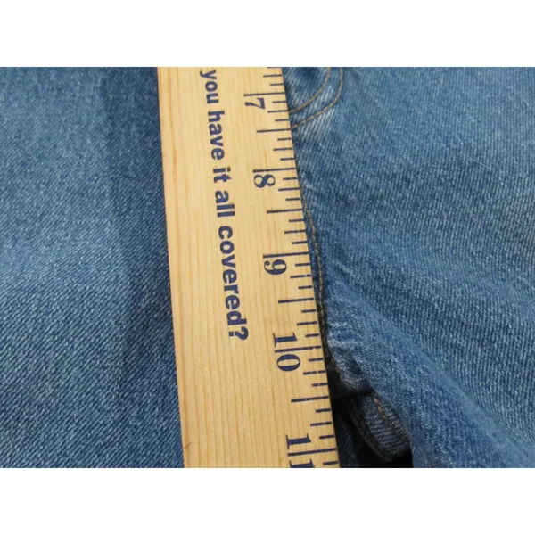 Old Navy Extra High Rise Sky-Hi Wide Leg Braided Trim Denim Jeans Womens Size 0 - Image 5