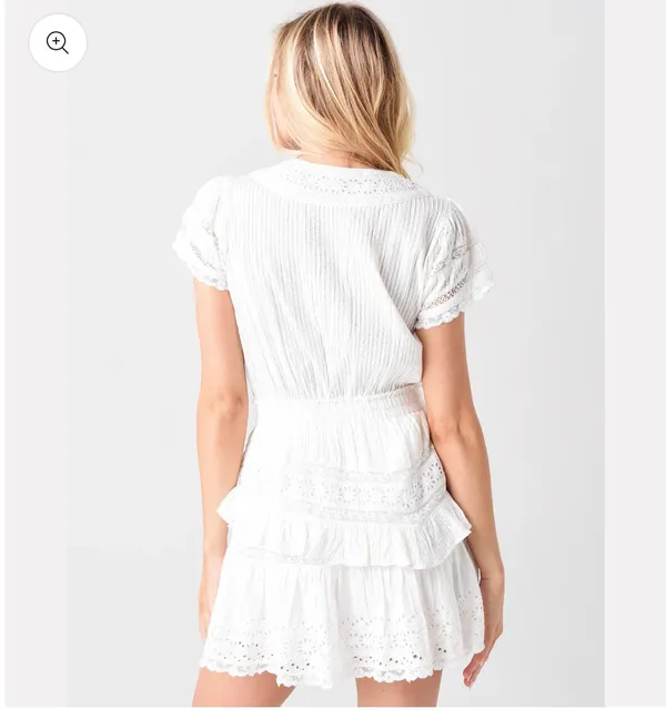 LOVESHACKFANCY- Jeromie Dress Bride Summer Cocktail Preppy Rush Sorority - Image 2