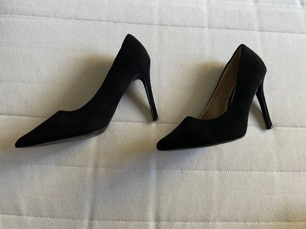 Black Heels Size 7.5 - Image 3