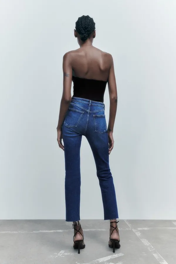 ZARA top black corset sleeveless bodysuit - Image 6