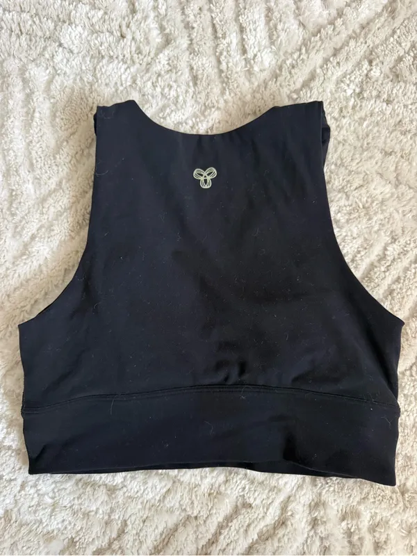 NWOT Aritzia Black Deep V Bralette by Golden - Image 2