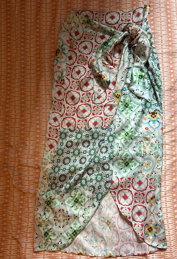 Zara Wrap Skirt - Image 3
