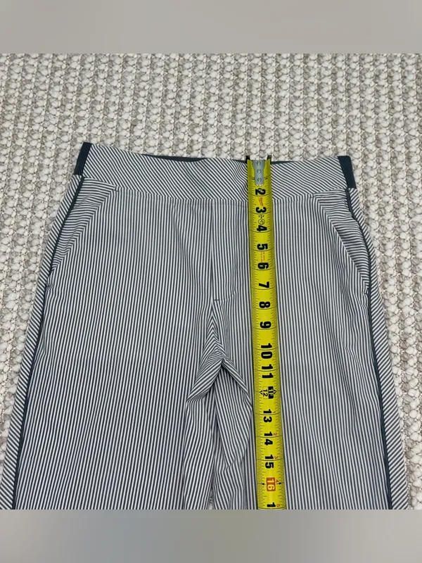 ATHLETA Brooklyn Textured Ankle Pant Size 4 City Stripe - Image 5