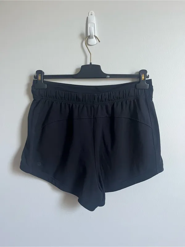 Lululemon black 3” inseam workout athletic shorts size 4 - Image 4