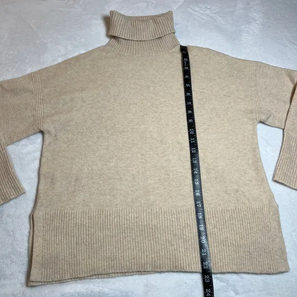 J. Crew Turtleneck Sweater in Supersoft Yarn Size S Cozy Classic Wool Alpaca - Image 8