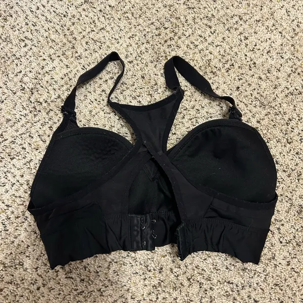 Women's Black Sports Bra - Image 3