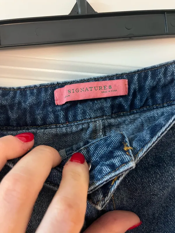Signature 8 Denim Skirt - Image 3