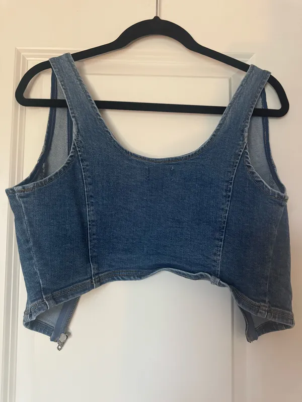 Forever 21 Denim Vest Top - Image 3