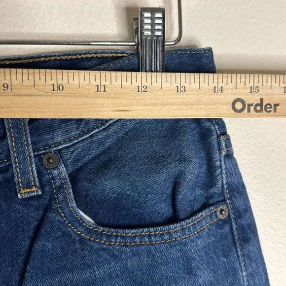 Levi's premium 70s high straight denim jeans size 28 festival‎ western cute - Image 6
