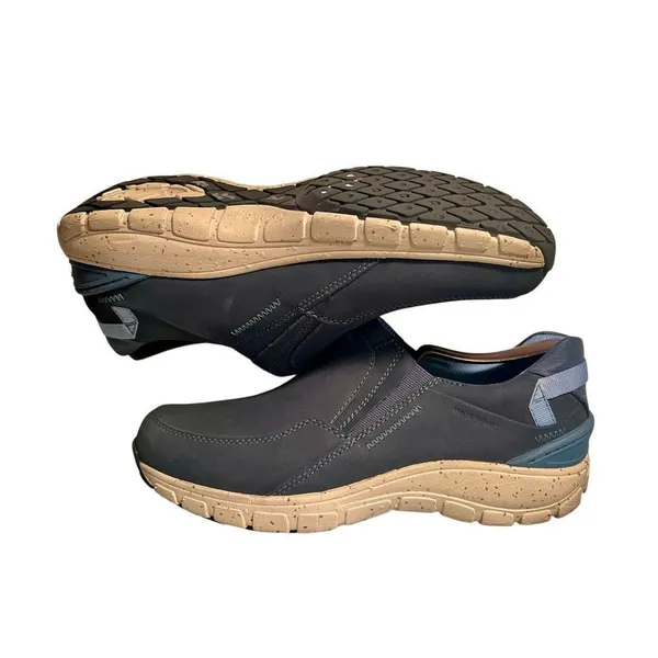 Women's Clarks Wave Plateau Navy Nubuck Size 8.5 - Image 4