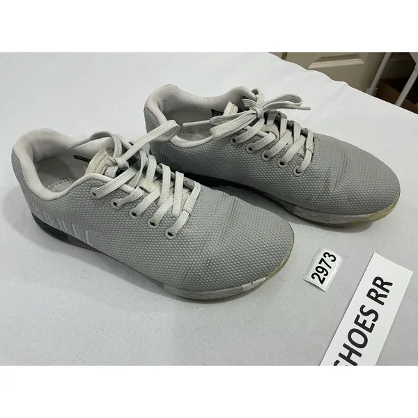 Unisex Nobull Men 7.5 Woman 6 Gray Heather Super Fabric Lace Up Training Sneaker - Image 2