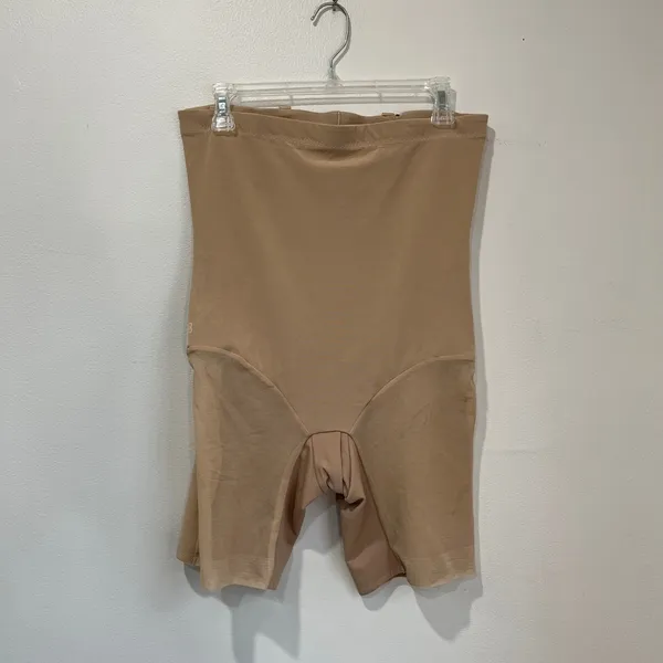 Honeylove SuperPower Shorts 1X Beige High Compression Sculpting‎ Short No Straps - Image 2