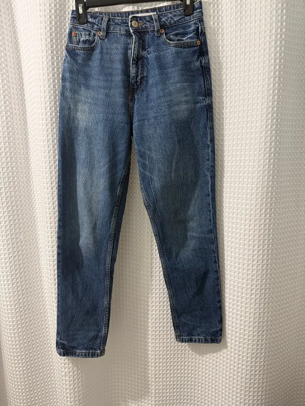 Zara Women’s High Rise Straight Leg Jeans Size 2 - Image 2