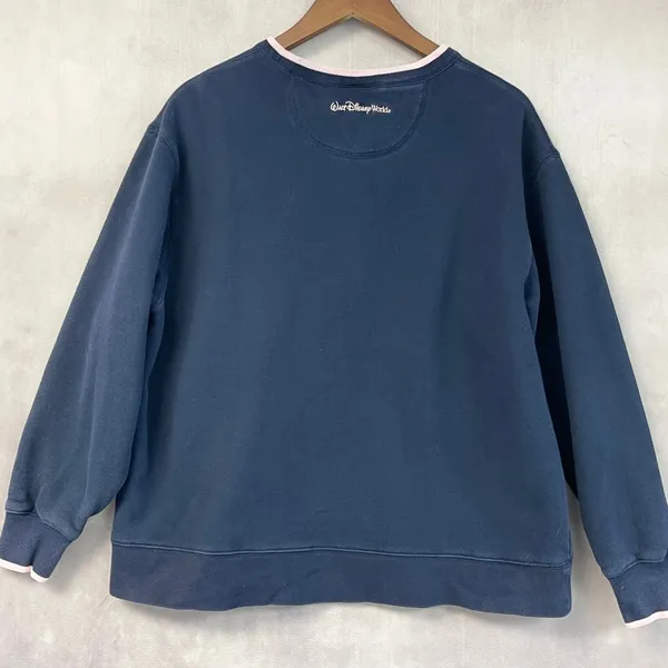 Walt Disney World Mickey Mouse Womens Sweatshirt Size XL Varsity Character Retro - Image 2