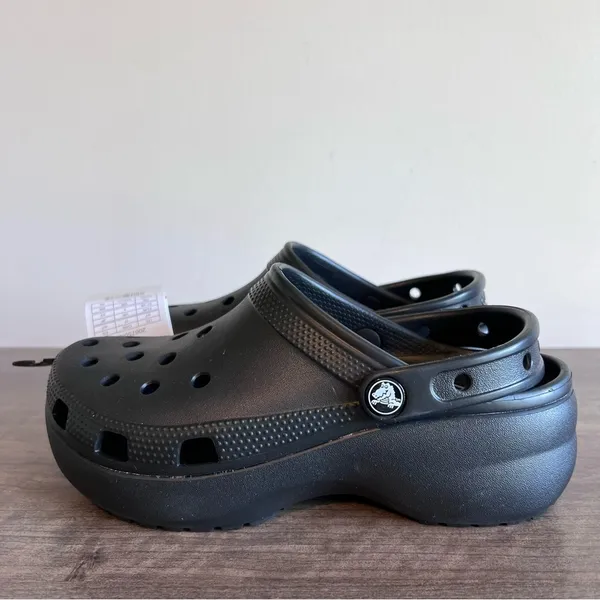 Crocs NEW Women's Classic Platform Clog Size 7 #B1809 - Image 3