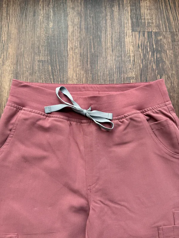 NWT FIGS Women’s Mauve Yola Skinny Scrub Pants - Size XXS - Image 6