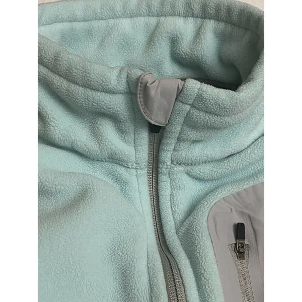 Eddie Bauer 365 Polartec windcutter fleece‎ Vest womens sz L Blue Green Gray - Image 3