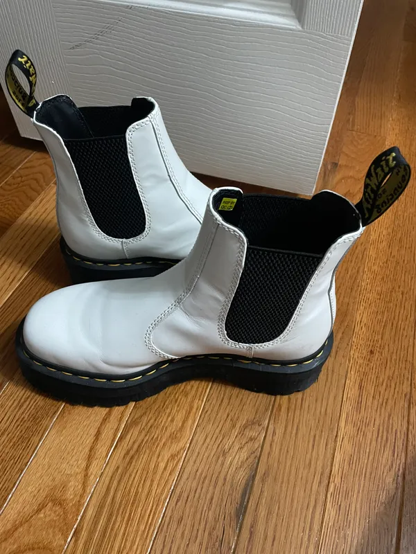 Dr. Martens White Boots - Image 6