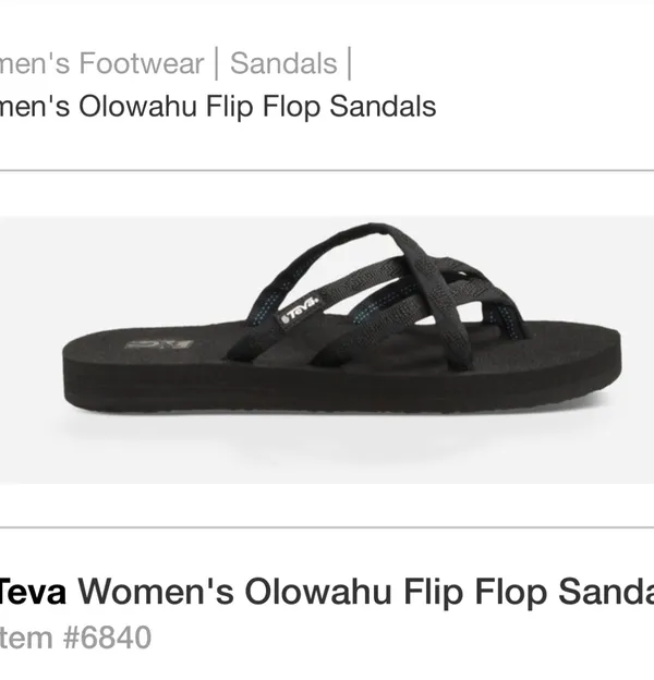 Teva Women's Olowahu Flip Flop Sandals - Image 2