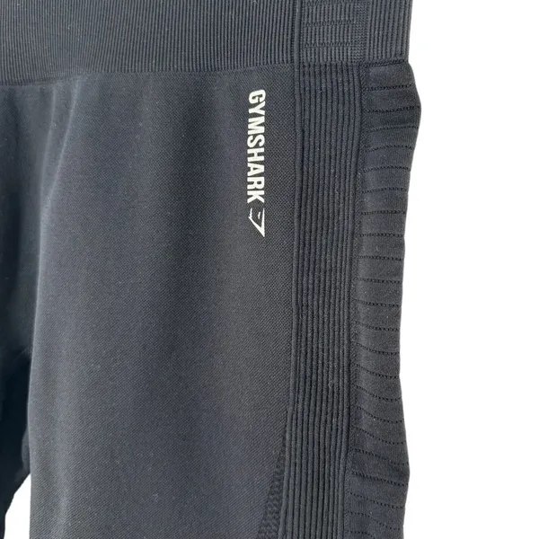 Gymshark Black Seamless Energy High Waist Leggings Size Medium - Image 3