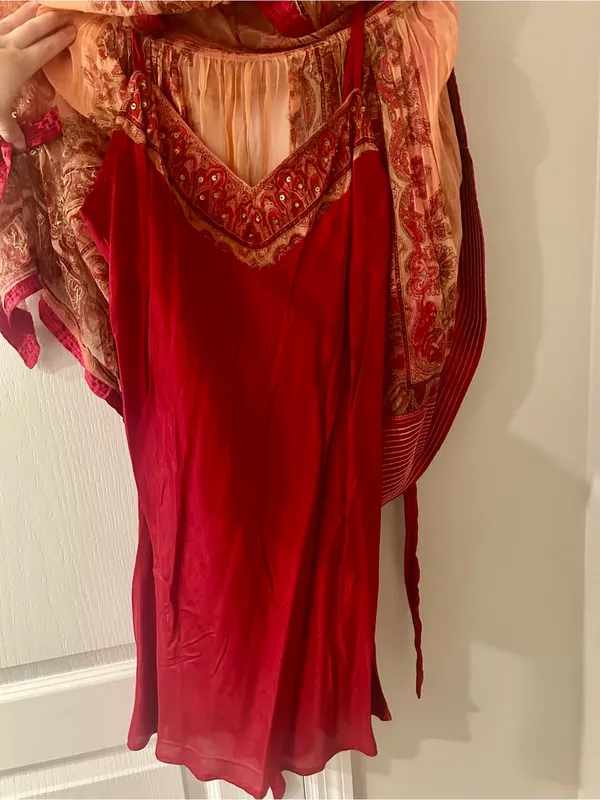 Chaudry Anthropologie Beaded With Slip Dress - Image 4