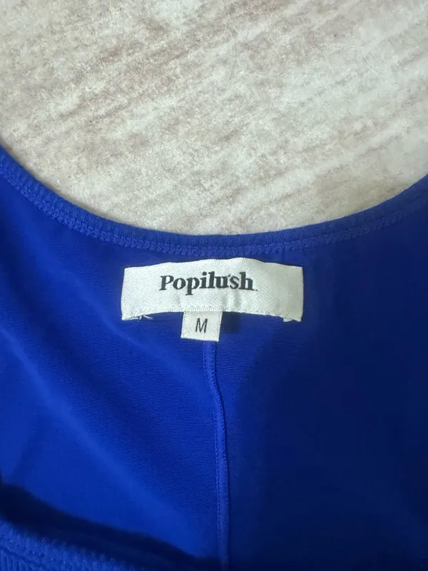 Popilush bodycon dress size medium Blue - Image 3