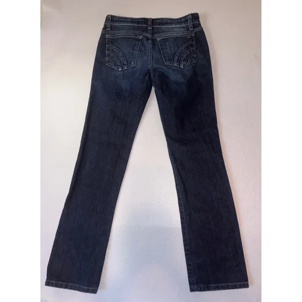 Joes Jeans Provocateur Bootcut Dark Wash Low Rise Blue Denim Pants Womens Sz 24 - Image 3