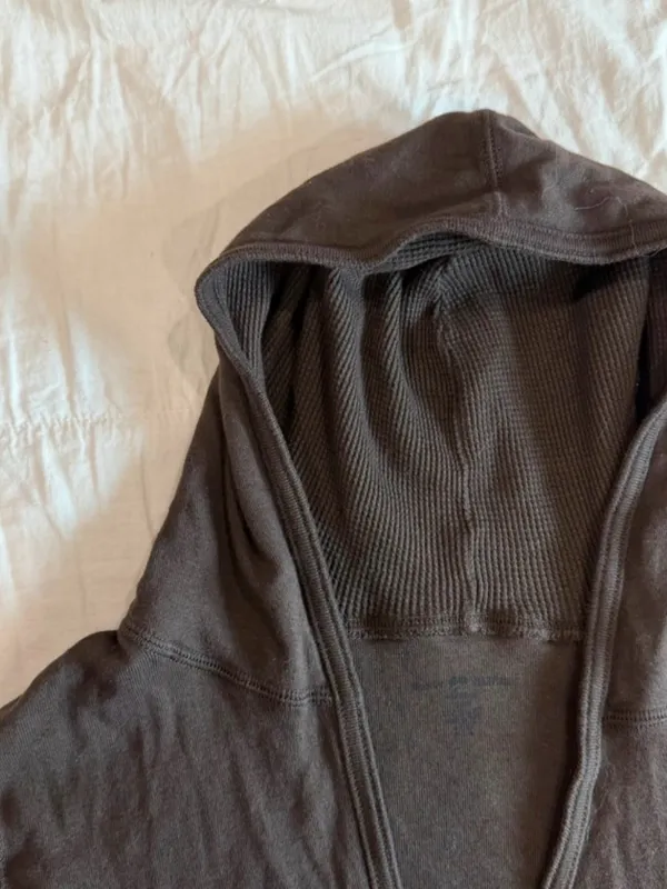 Brandy Melville Thermal Hooded Henny - Image 3