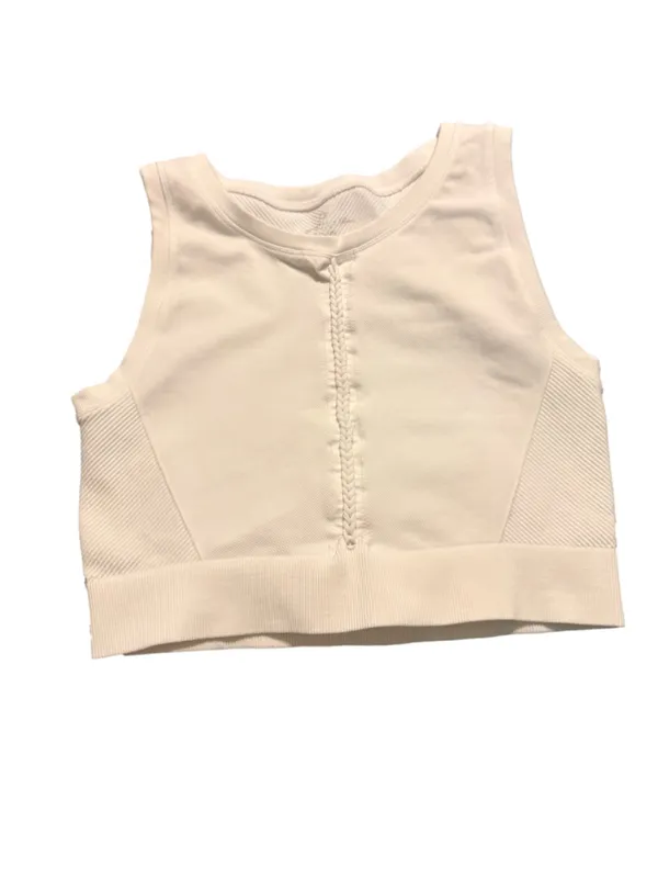 OFFLINE By Aerie Seamless Macrame Longline Sports Bra Women’s Size XL - Image 2