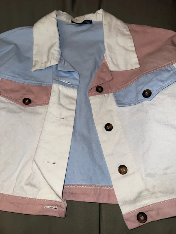 SheIn PASTEL COLORBLOCK JACKET - Image 2