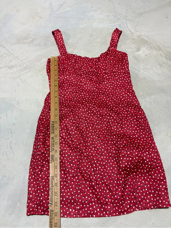 Princess Polly Red Print mini Sundress 2 - Image 5