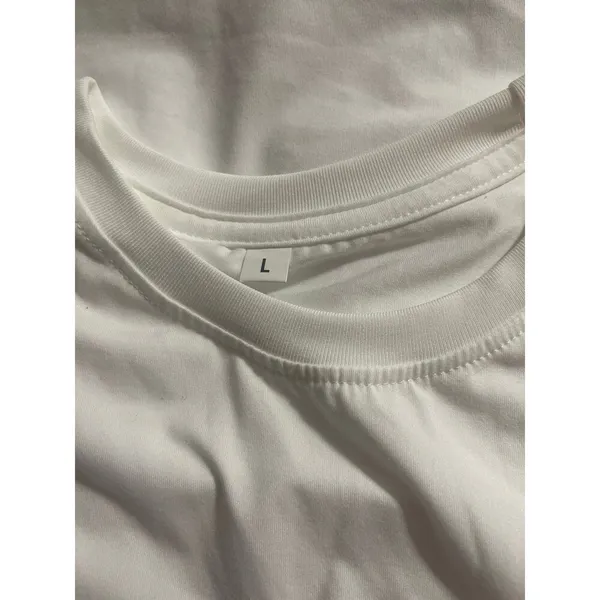 White T Shirt “God Has A Plan For You” Size L New Without Tags - Image 4