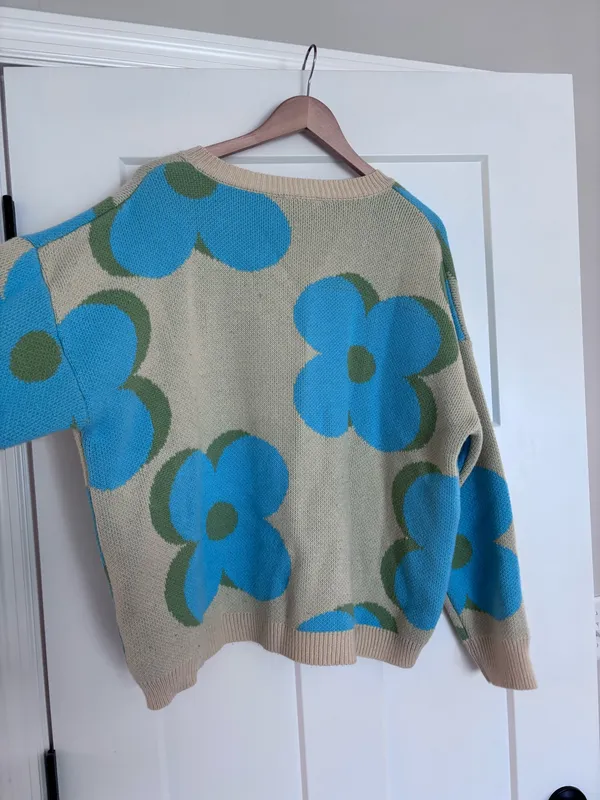 Bailey Rose Sweater Floral Multi Cardigan - Image 3
