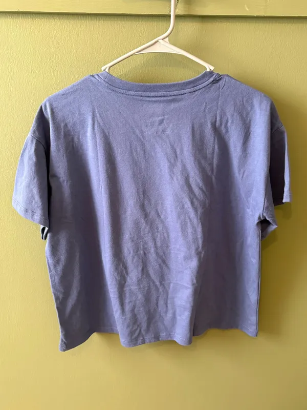 Thereabouts Blue Dilly Dally Crop Top Size XL - Image 5
