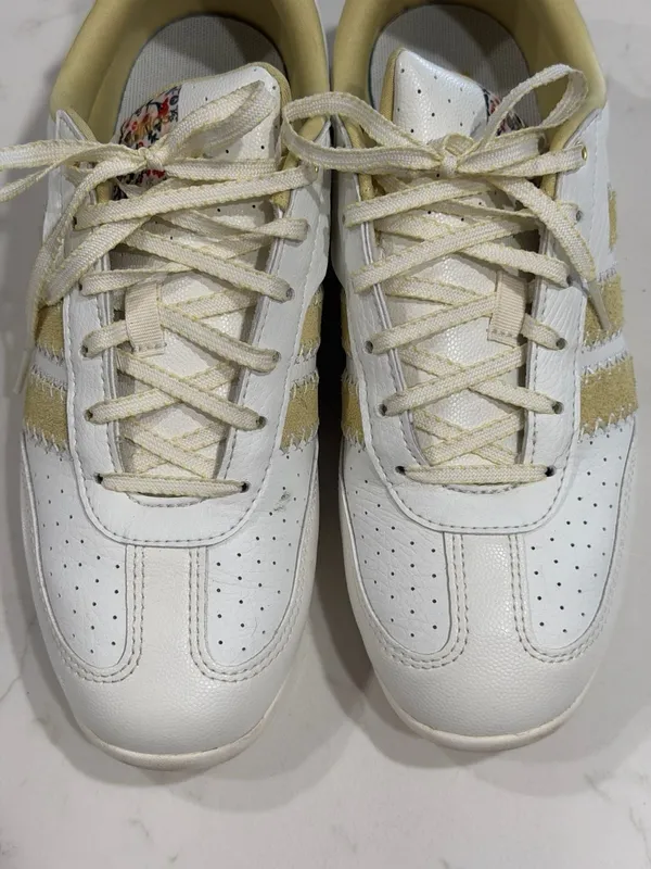 Adidas Barreda Lo Cloudfoam White Floral Women's Sneakers Size US 8 - Image 9