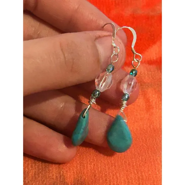 Lot d018 earrings silver plated - Image 4