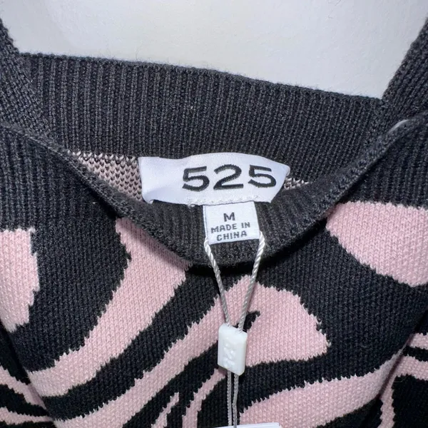 NWT 525‎ AMERICA Pink Zebra Halter - M - Image 3