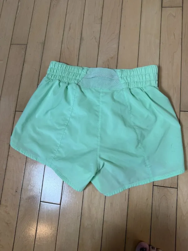 NIKE Dri Fit Lime Green Running Shorts Lined Lightweight Size XS - Image 11