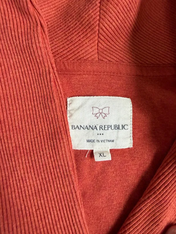 Banana Republic Rust Orange Pullover – Size XL - Image 3